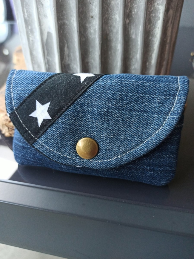 Petit porte-monnaie étoiles